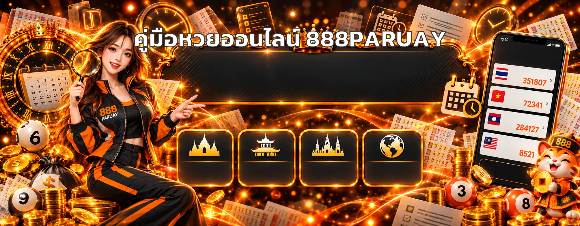 888PARUAY คู่มือตารางหวยออนไลน์ครบทุกประเภท